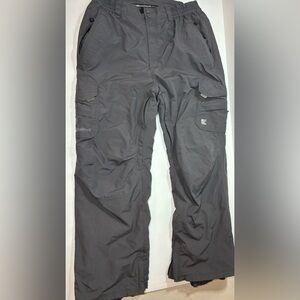 Men's Rip Zone Gray Snow Pants